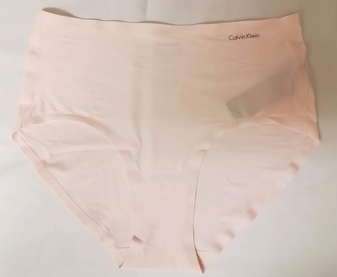 Calvin Klein Pink 2 Pack High Waist Hipster ONE SIZE( XS-XL) Hi Stretch Panty