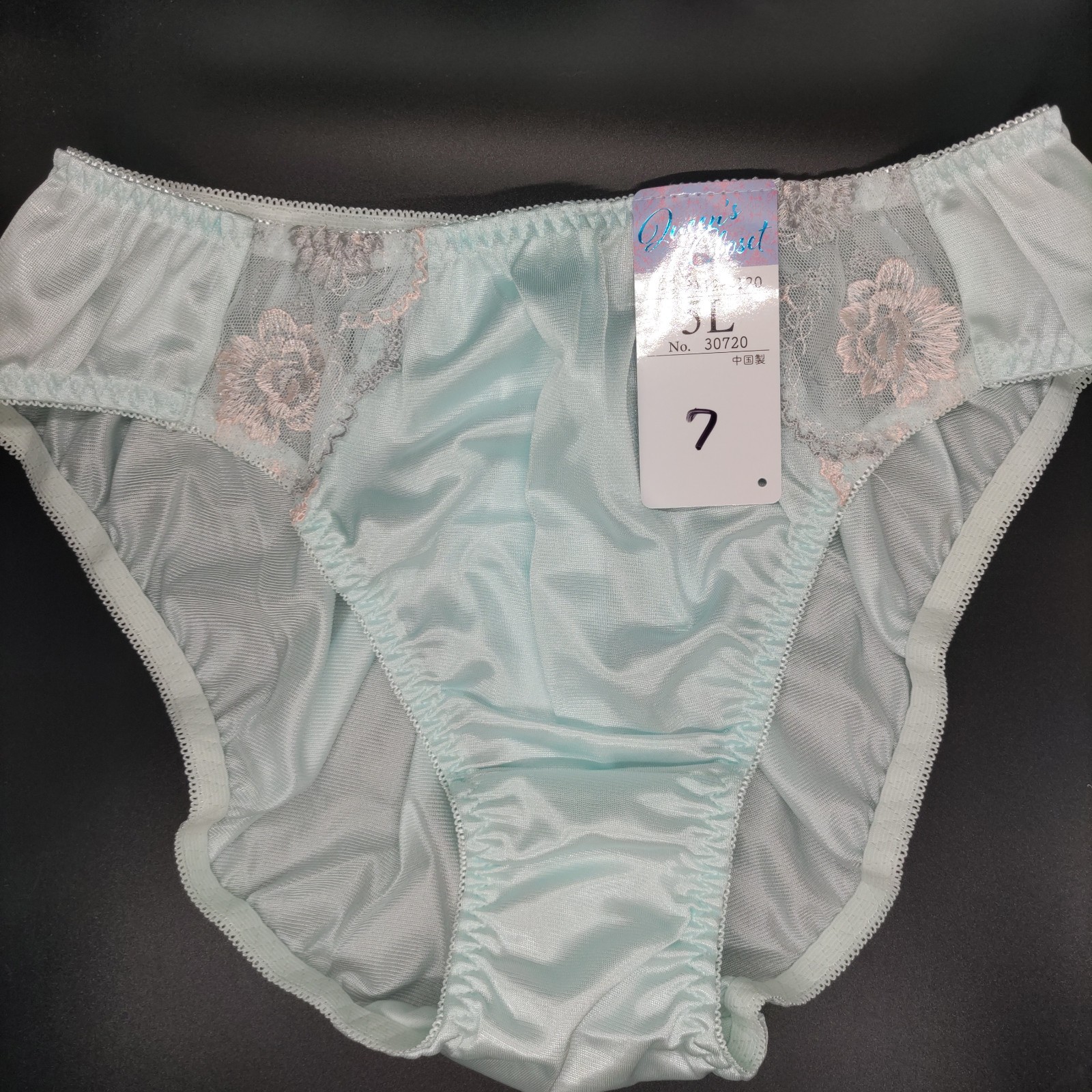 US SIZE 2XL SHINY NYLON TRICOT PANTIES from Japan