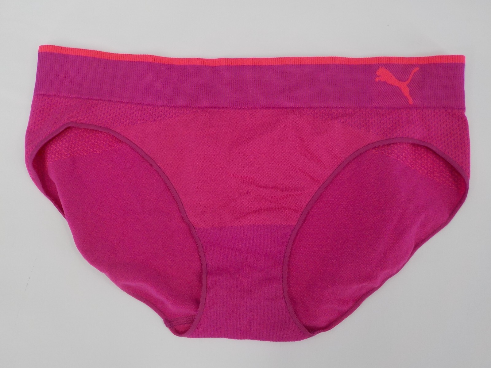PUMA PERFORMANCE UNDERWEAR WOMENS SIZE S PINK BIKINI 1 PAIR SPORT STRETCH NWOP