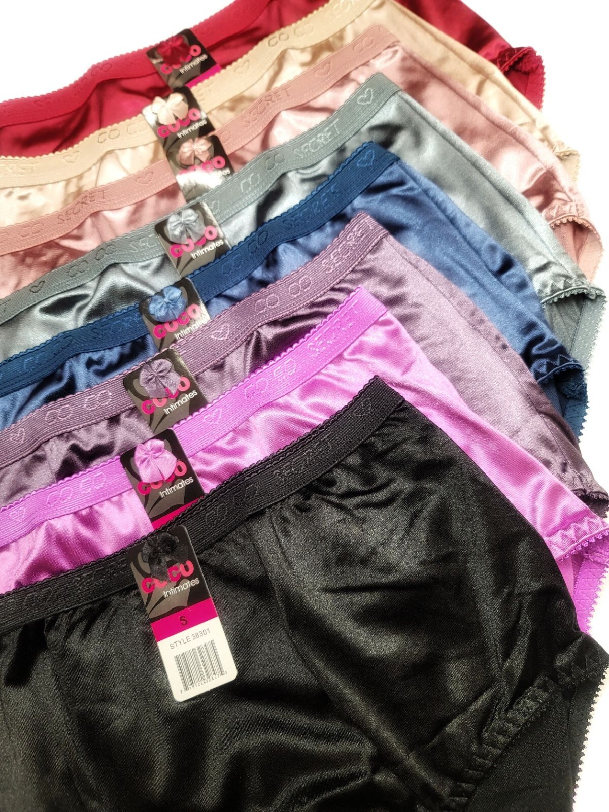 Coco Secret Satin Lady High Waist Light Tummy Control Full Coverage Girdle Panty