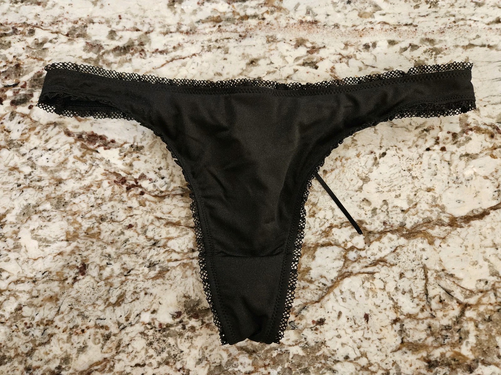 True Vintage Victorias Secret SEXY LITTLE THINGS Smooth Lace-Up Thong Panties MD