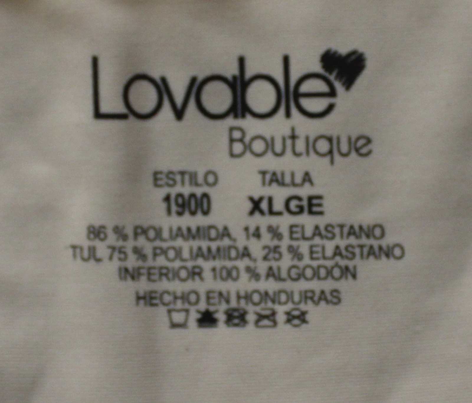 Loveable Boutique Women’s Classic Invisible Midi Briefs AC2 Nude Size: XL NWT