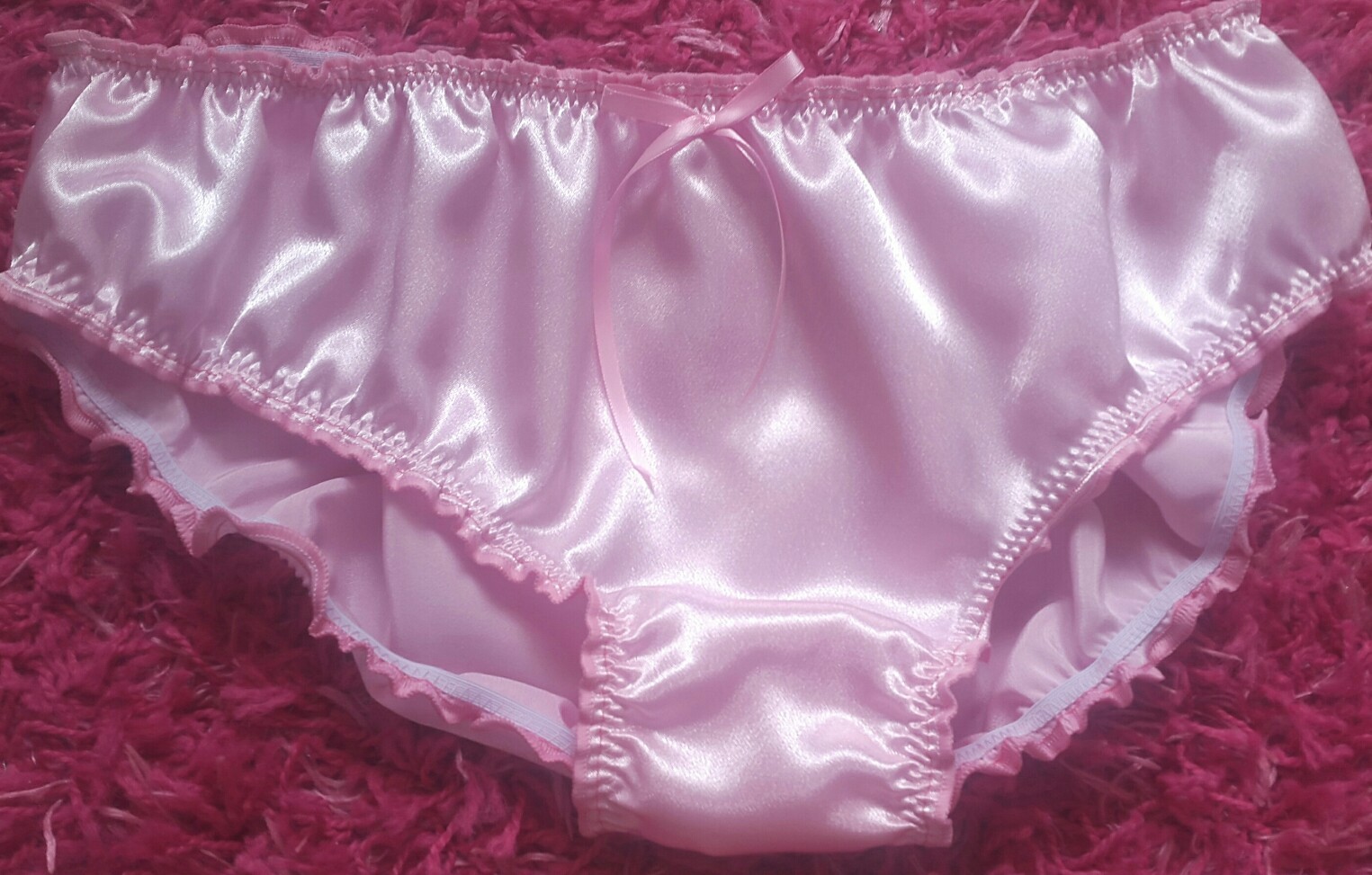 🌸 MADE TO ORDER* Plain “SATIN SISSY KNICKERS.. any size.. any colour .🌸