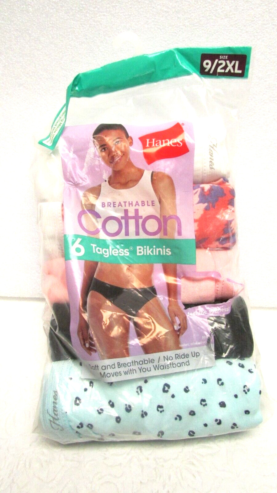 Hanes Women’s 5 pk Bikini Underwear SIZE 9/2XL NEW open package