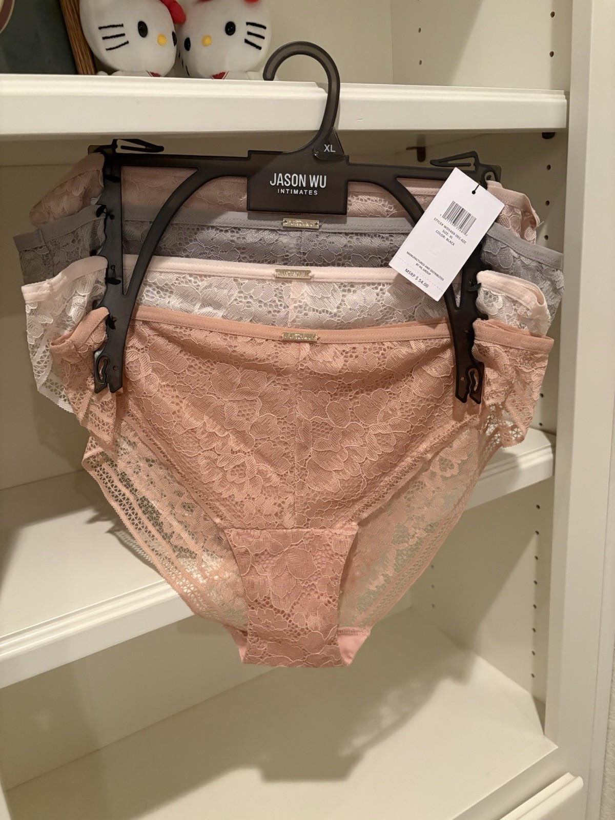 Jason Wu 4 Pack Lace Panties XL