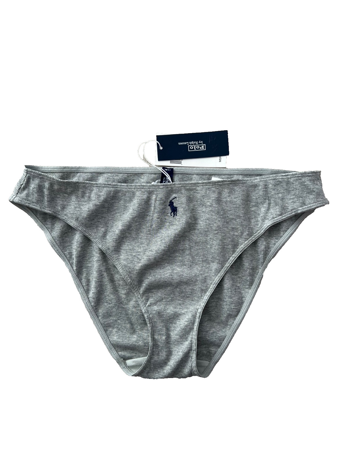 Polo Ralph Lauren Modern Rib Underwear Panty Heather Grey ( L )