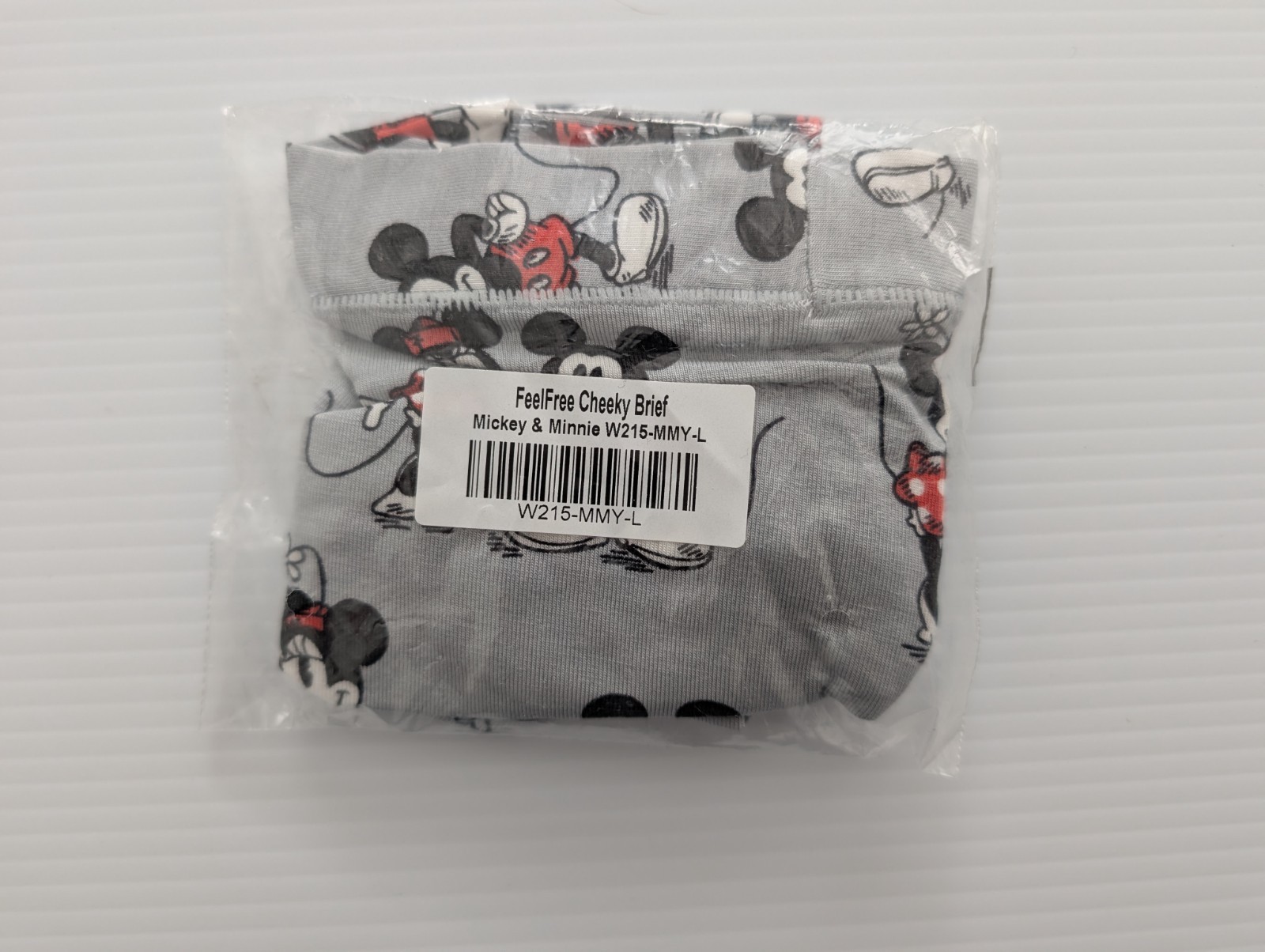 MeUndies x Disney Mickey & Minnie FeelFree Cheeky Brief – Size L