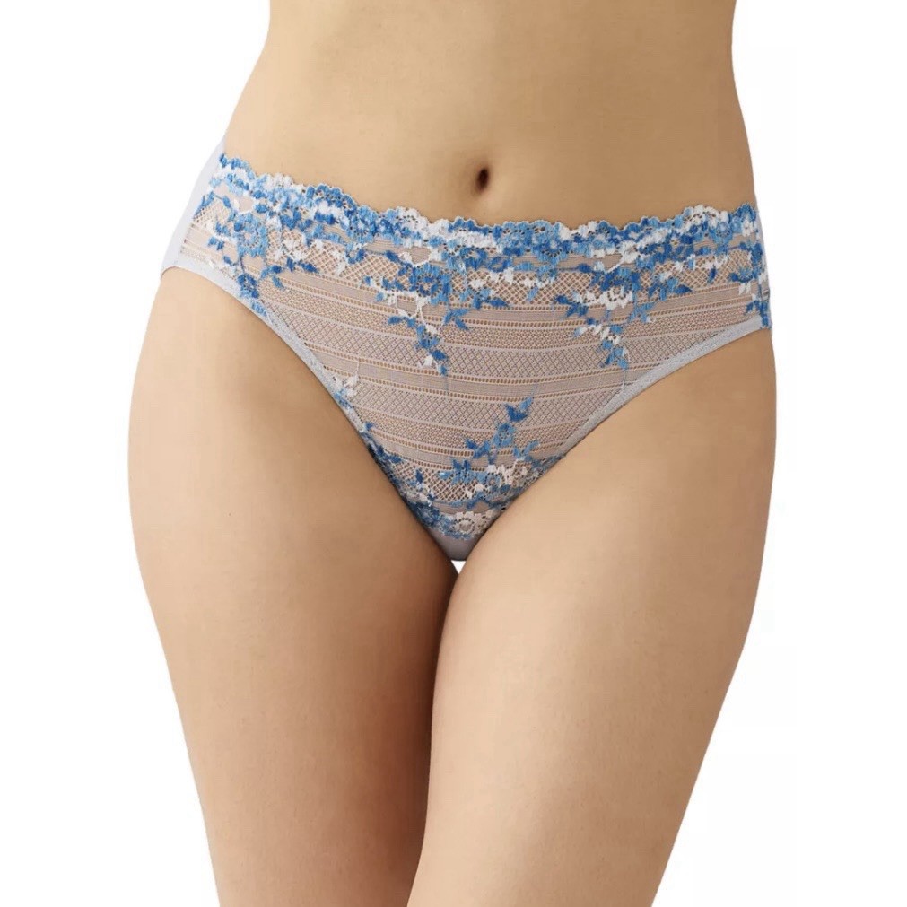 Wacoal M Embrace Lace Hi-Cut Brief Panty! NEW!