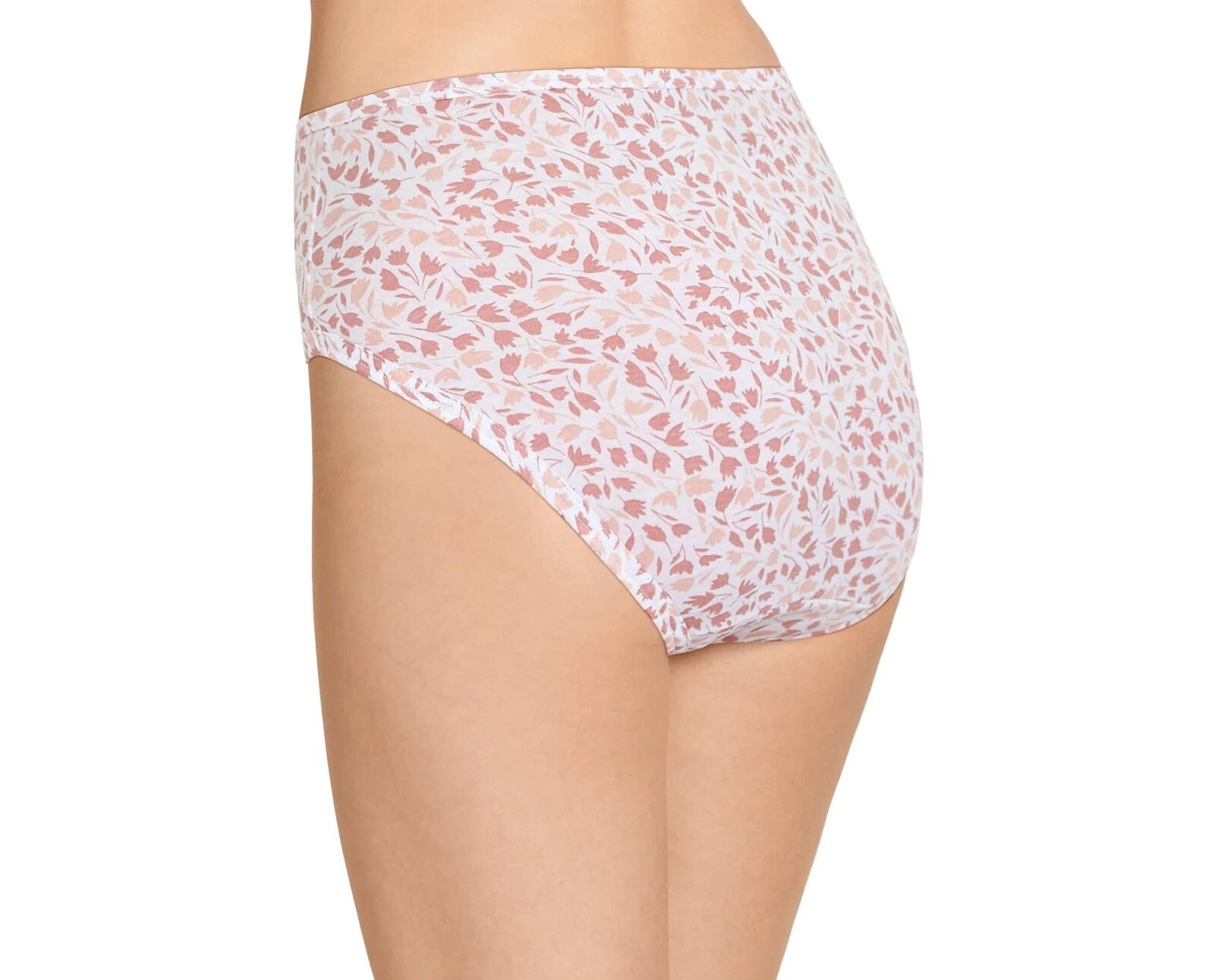 Jockey 3-Pack Elance Hipster Comfort 100% Cotton 1488 5/S Prim Floral NIP
