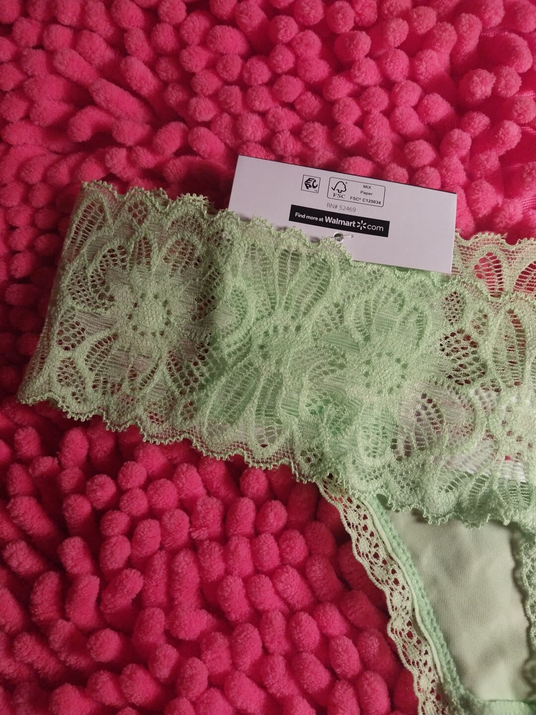 No Boundaries Thong Size Small 3-5