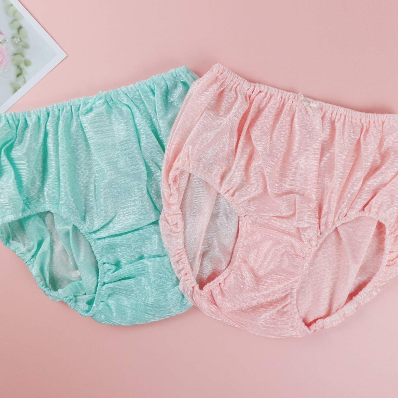 Unisex Nylon Panties Men Women Underwear Plus Size Comfort High Waist Knickers