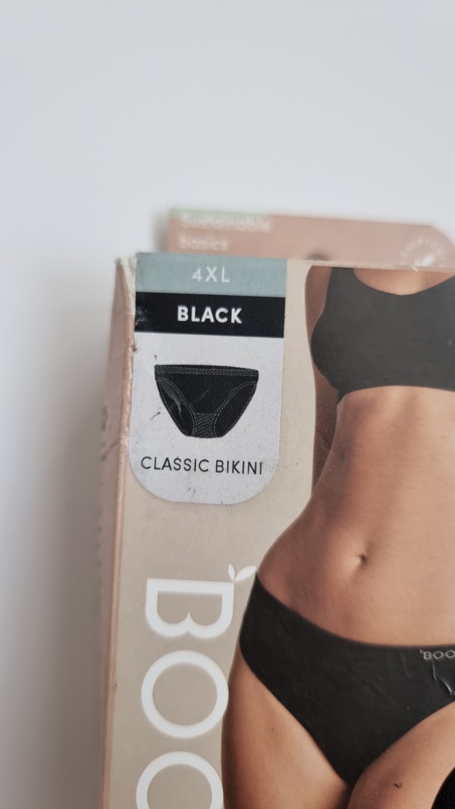 Boody Classic Bikini Underwear Panties In Bamboo Seamfree Fabric Size 4XL UK 22