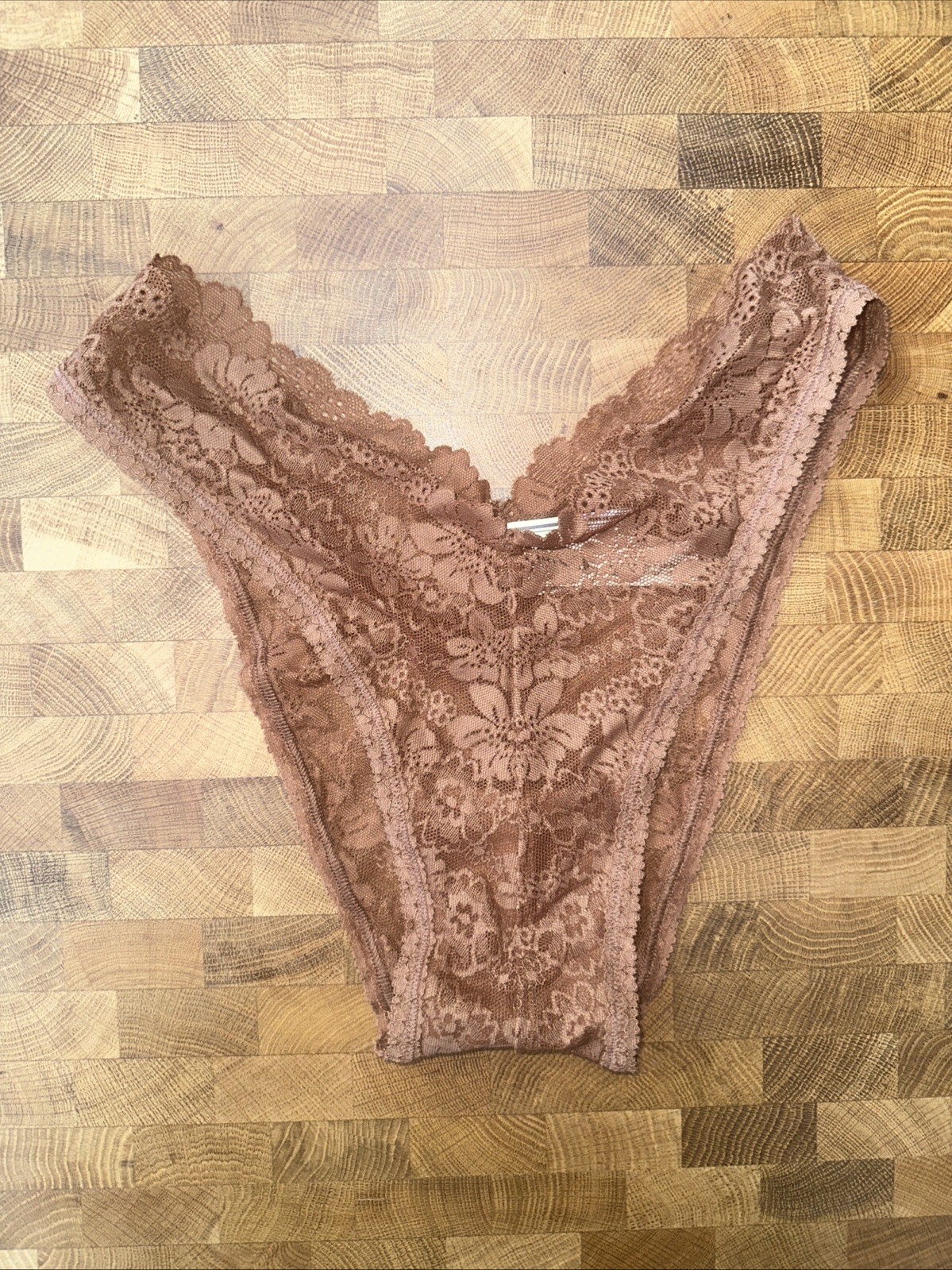 Victoria’s Secret PINK Women’s Underwear Brazilian Brown Size: M