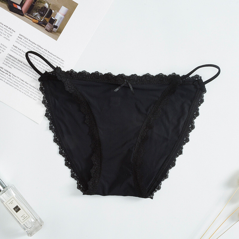 2 pcs Women’s Lace String Thongs & Panties Soft Comfort Underwear Set
