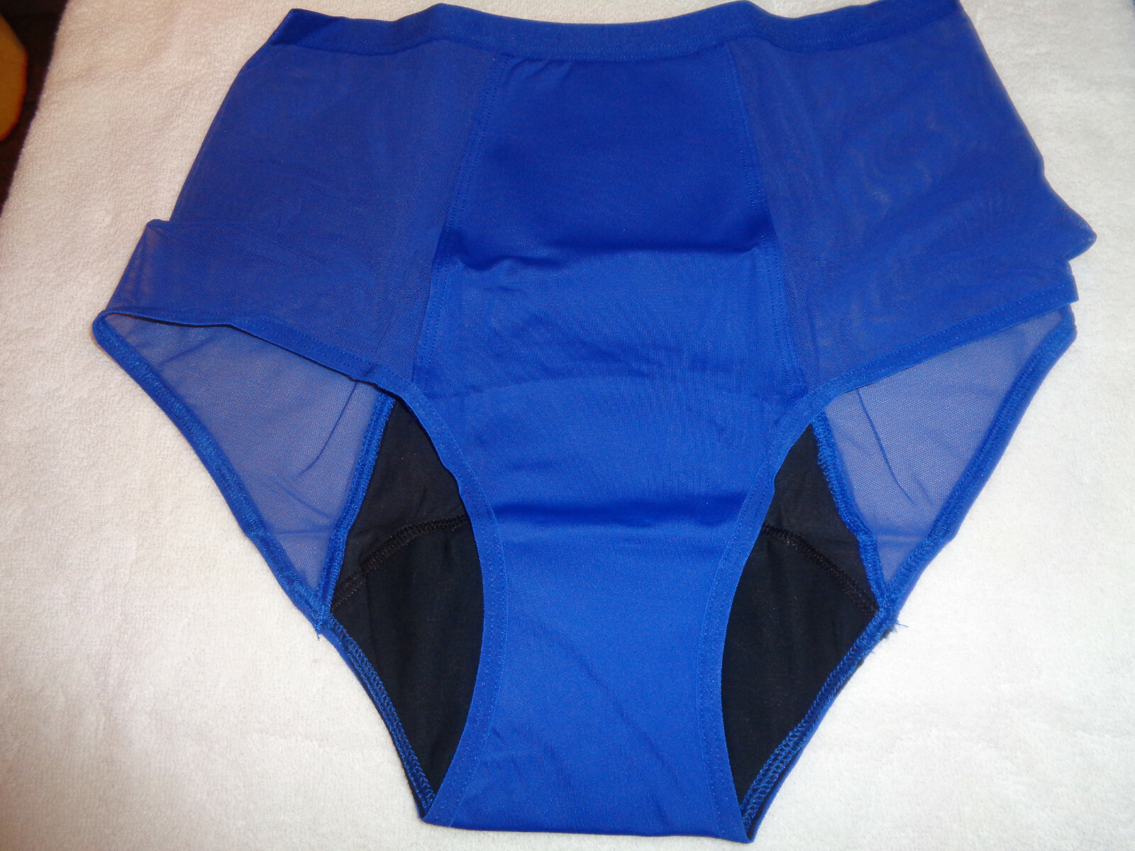 THINX HI-WAIST OCEAN BLUE PERIOD-PROOF PANTIES SIZE XS NEW
