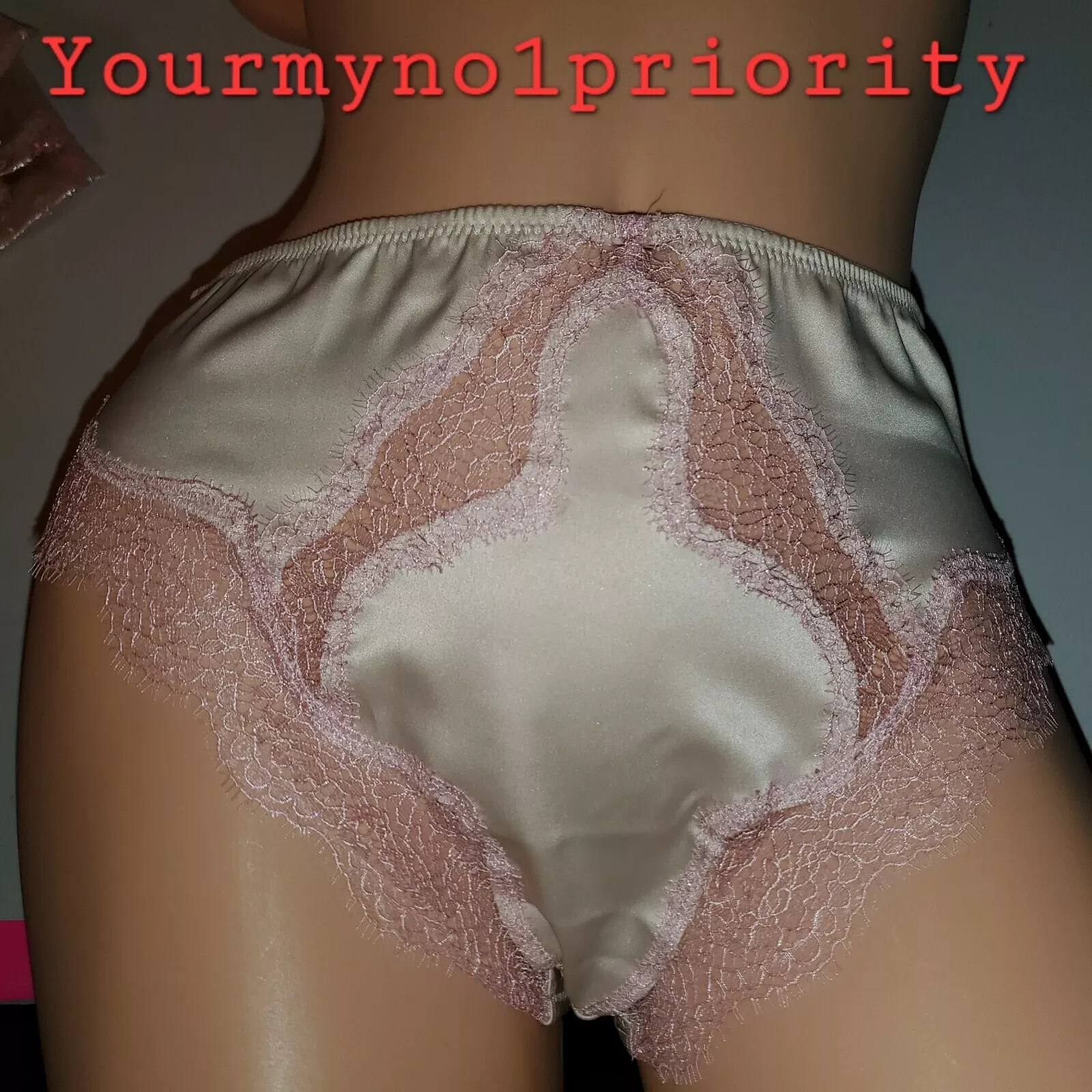 Victoria’s Secret Brazilian Panties Thong Like Luxe Lingerie Satin Lace 29.50