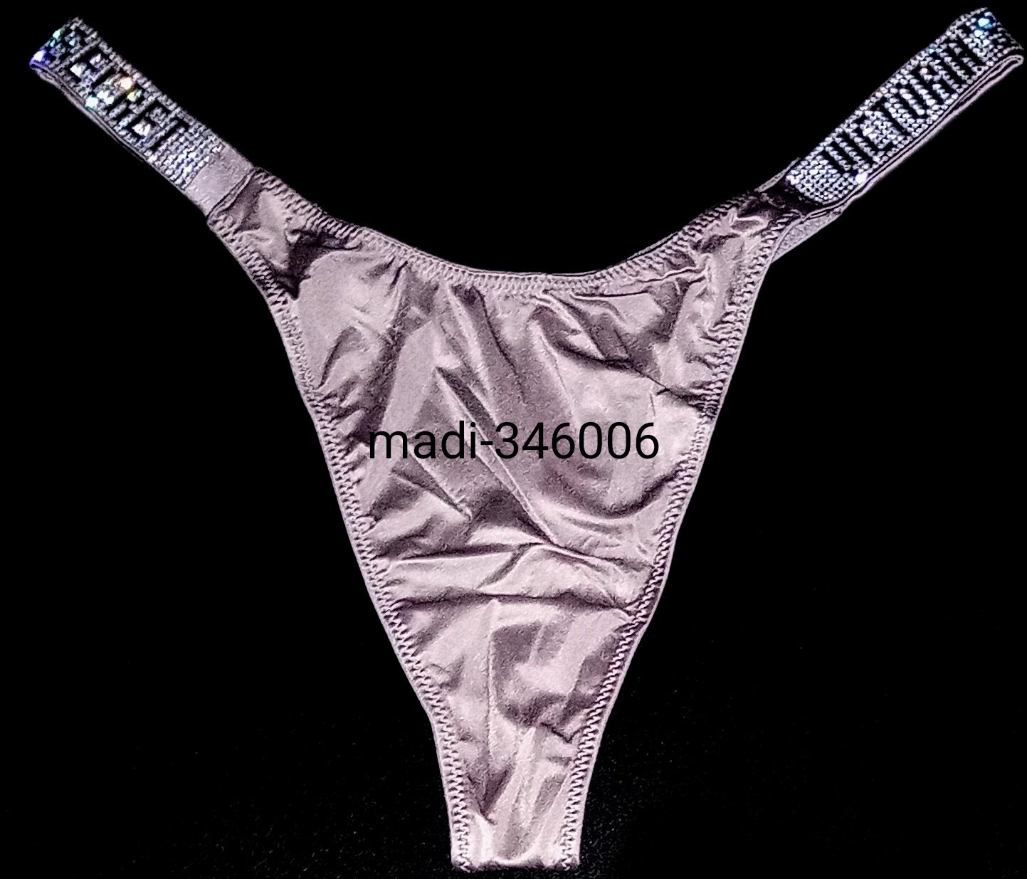 Victoria’s Secret ACCEPT OFFERS Rhinestone Shine Straps Thong XS S M L XL Panty