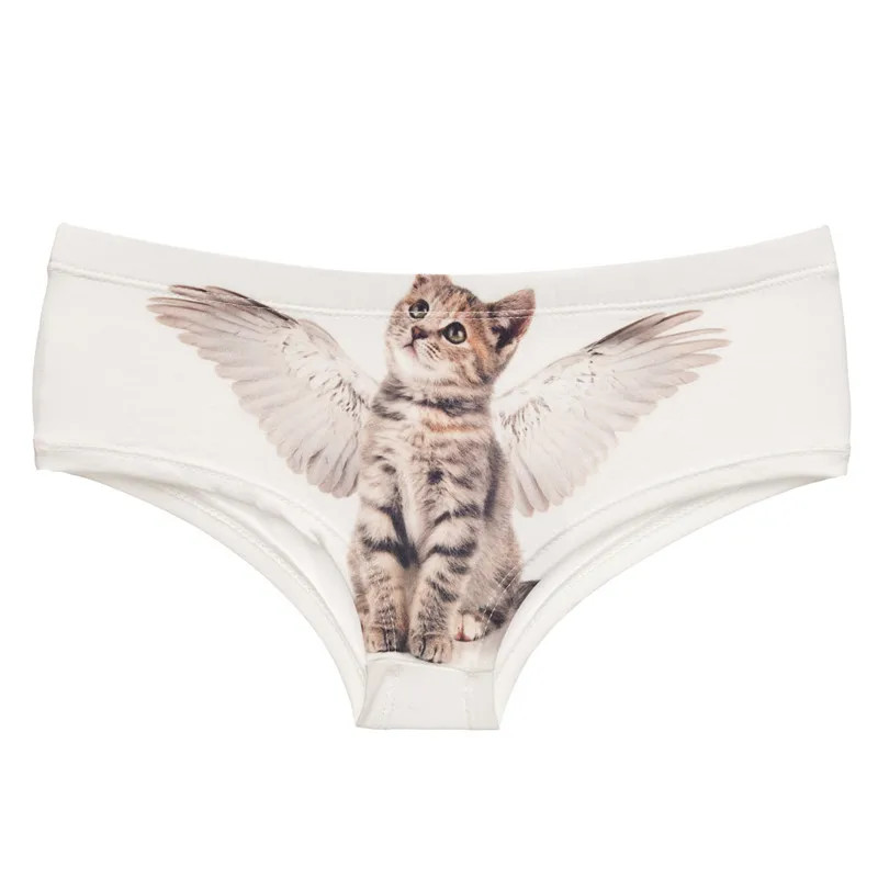 Printed Low Rise Panties Soft Stretch Breathable Briefs Comfortable Fit Wear