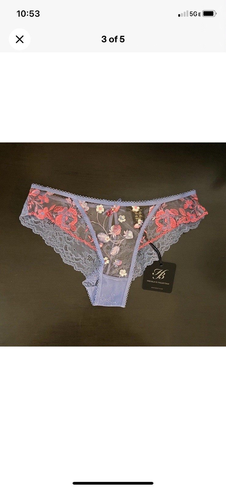 Honey Birdette Isabella Brief Panty Size XXS