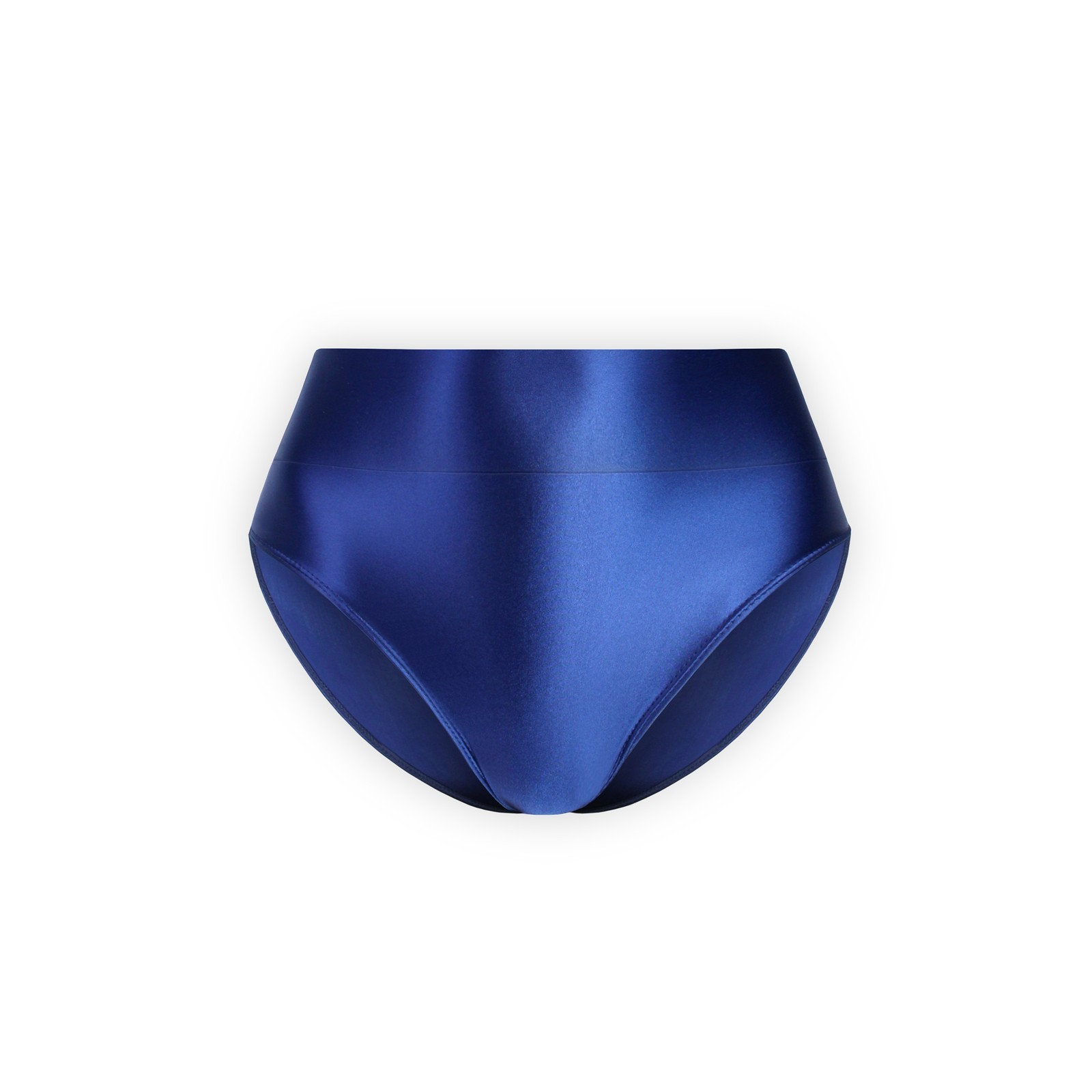 Women Glitter Smooth Wide Waist Panties Gymnastic Fitness Swim Trunks Underwear