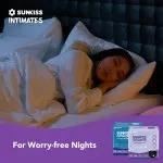 10 x SUNKISS INTIMATES Period Underwear Black L | 1 Pack of 10