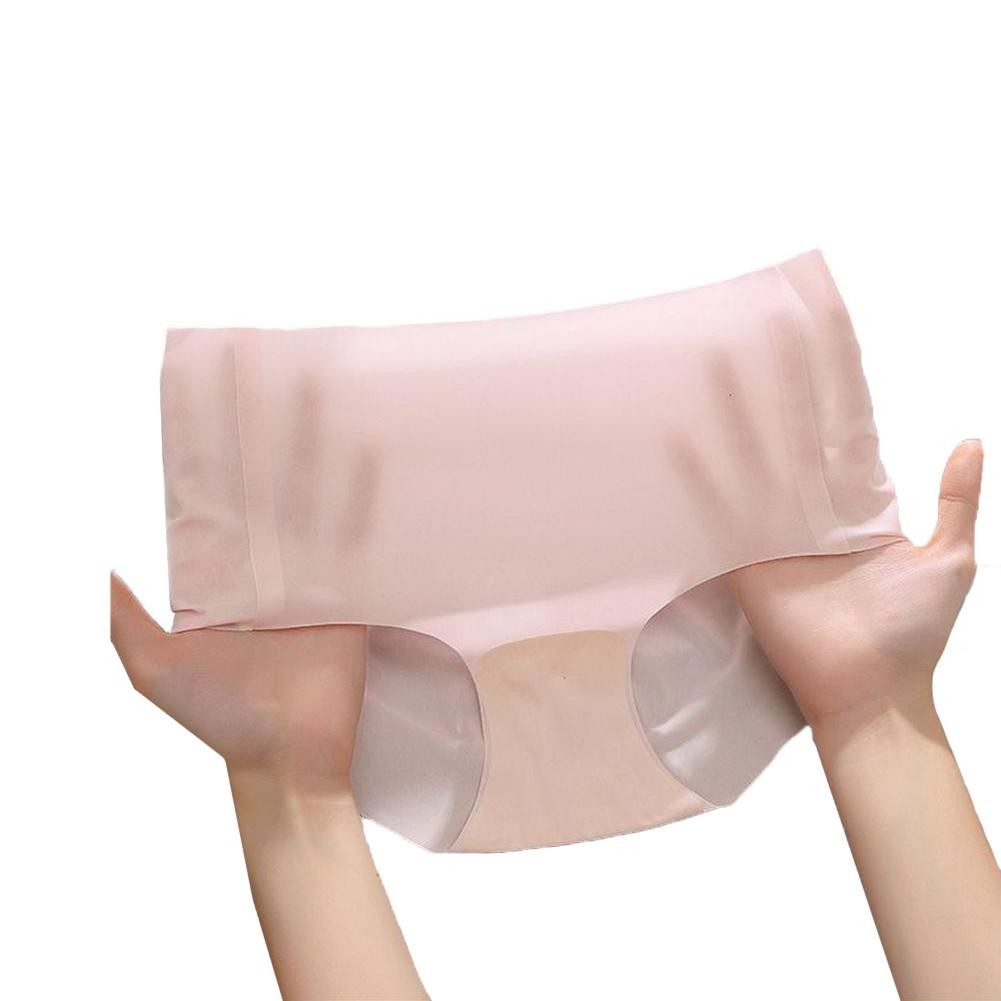Seamless Ice Silk Women’s Underwear Quick Drying Breathable Triangle Design