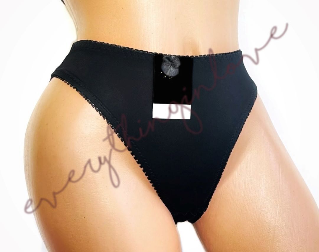 Women High Cut Microfiber Light Tummy Control Full Seat Coverage Bikini panties