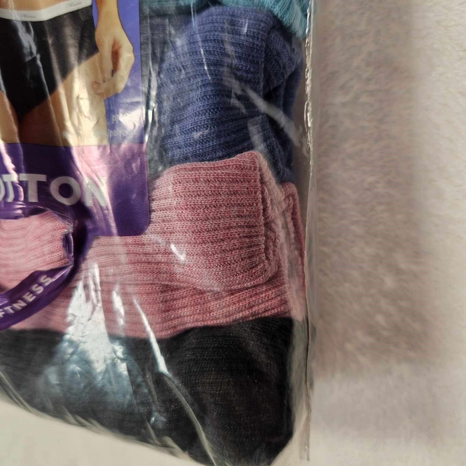 Hanes 6pk Ribbed Hipster Underwear Womens Size 5 Breathable No Ride Up