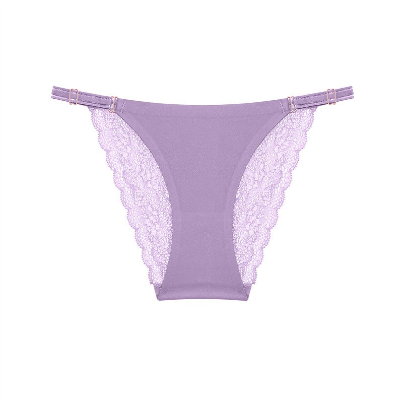 6 Pack Lot Sexy Womens Seamless Lace Panties Bikinis Thong Underwear Lingeries