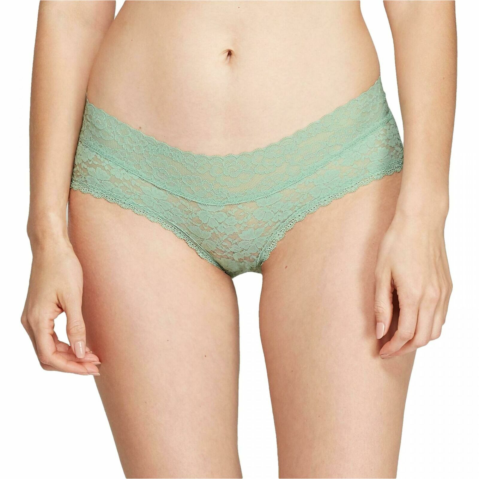 Auden Womens All Over Floral Lace Hipster Panties Size XS S M XL Aquamarine