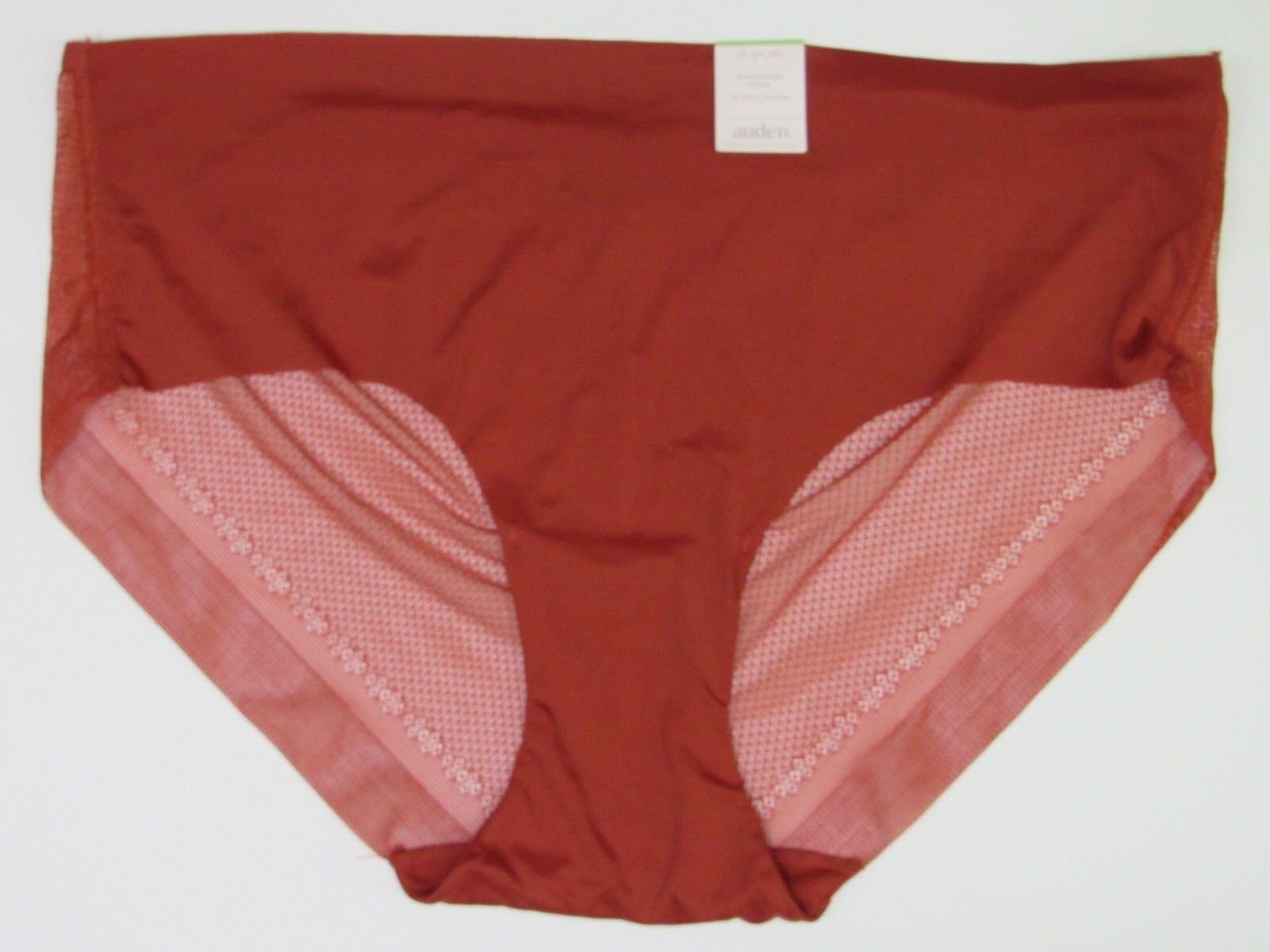 Women’s Plus Size Invisible Edge Hipster 2 Pack Panties Auden 3X (24-26)