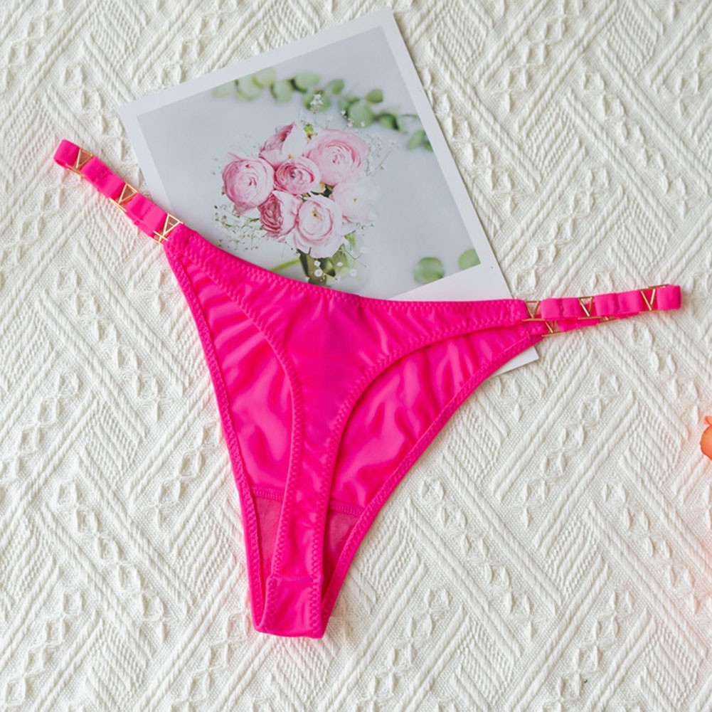 Thongs Thongs Slight Strech Solid Color All Season Underwear Brand New
