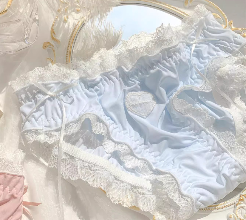 Women Sexy Contrast Lace Panties