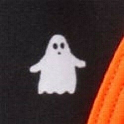VS PINK COTTON CHEEKSTER – Black Ghost Halloween Print