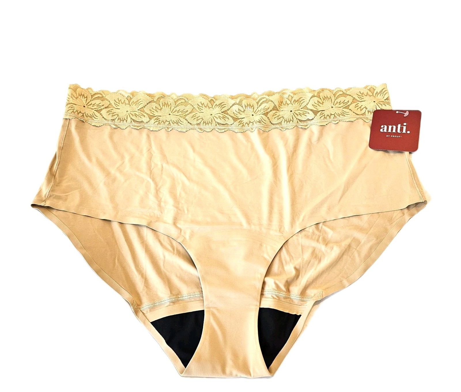 Anti Proof Oatmeal/Beige Color Women Panties Sz 3Xl Casual,Workwear,Minimalist