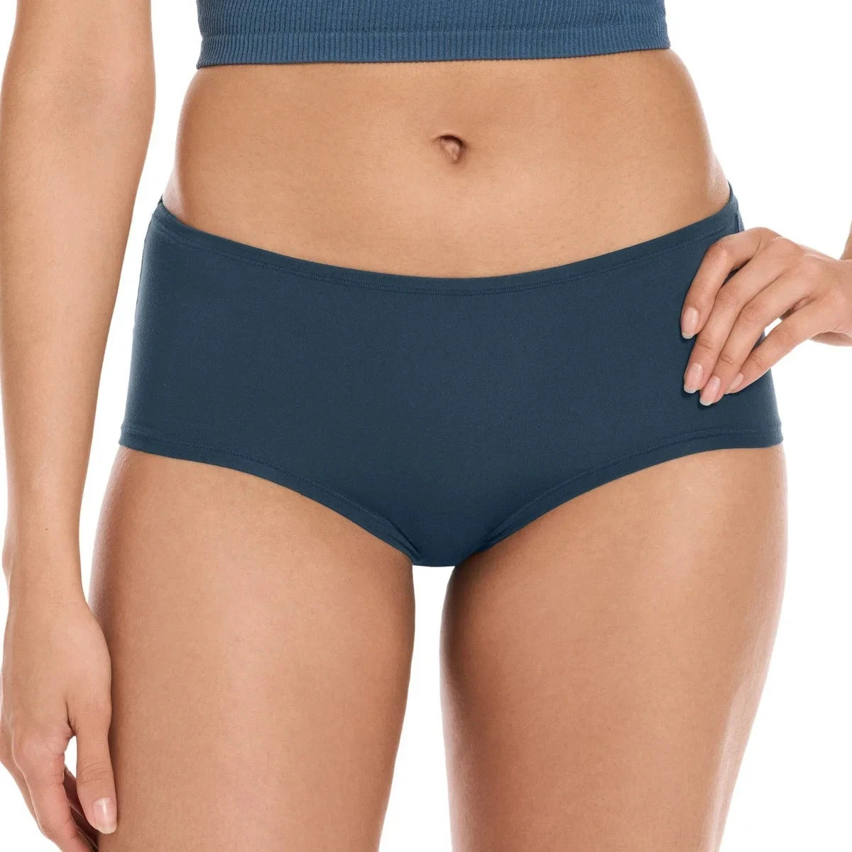 Lemon Women’s 4-Pack Ultra Soft Comfort Stretch Hipster Panties, L
