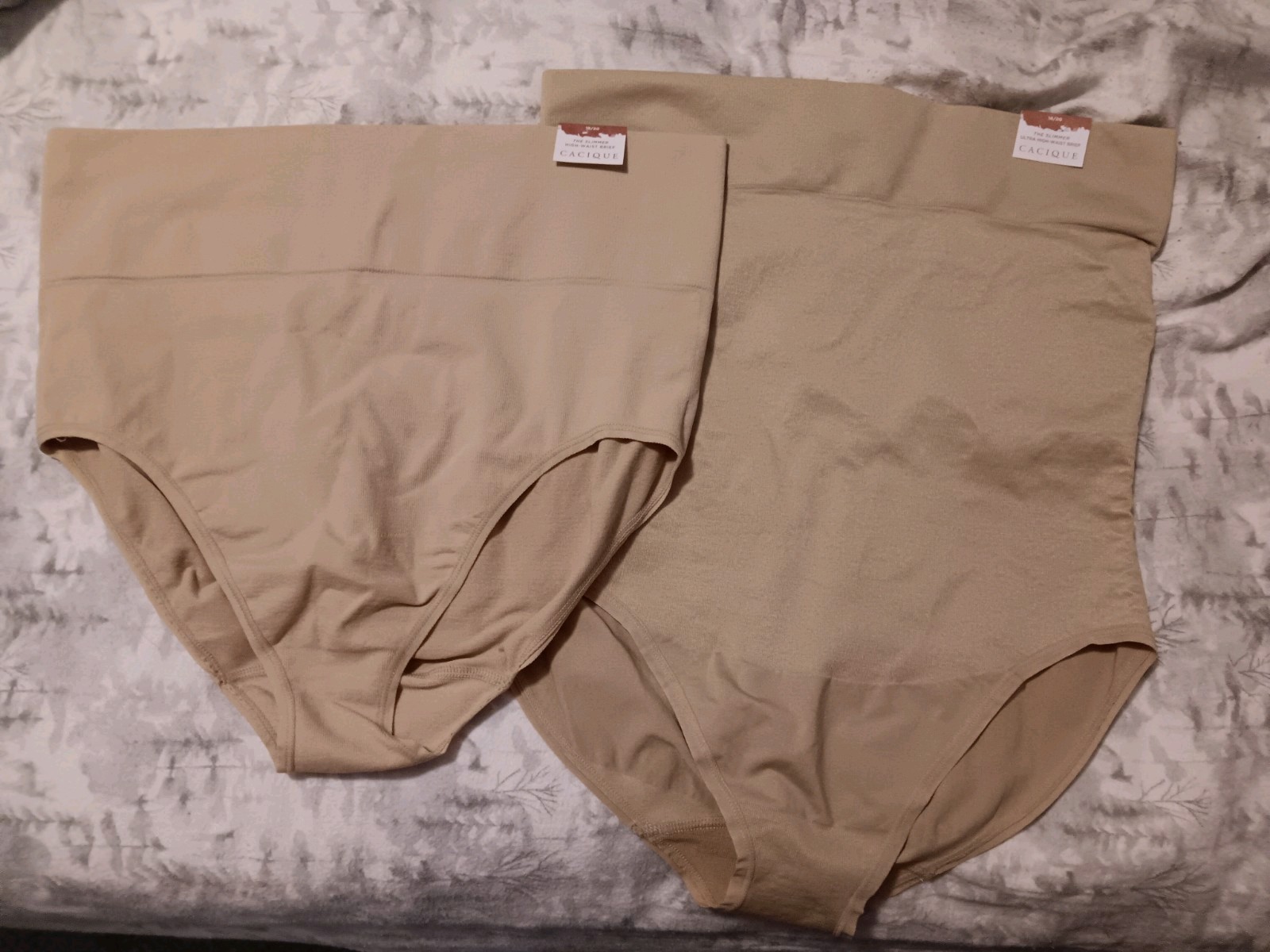 Lot Of 2/Lane Bryant CACIQUE Slimming Panties 18/20 Brief & Ultra High Waist
