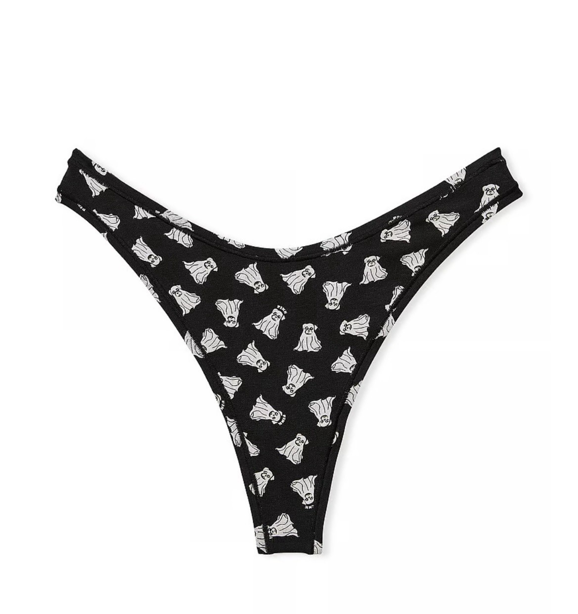 VS PINK GHOST PRINT THONG