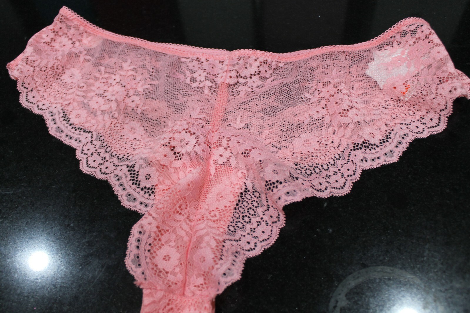 NEW COTTON ON ZOE LACE PINK BRASILLIANO BRIEF PANT SIZE XL