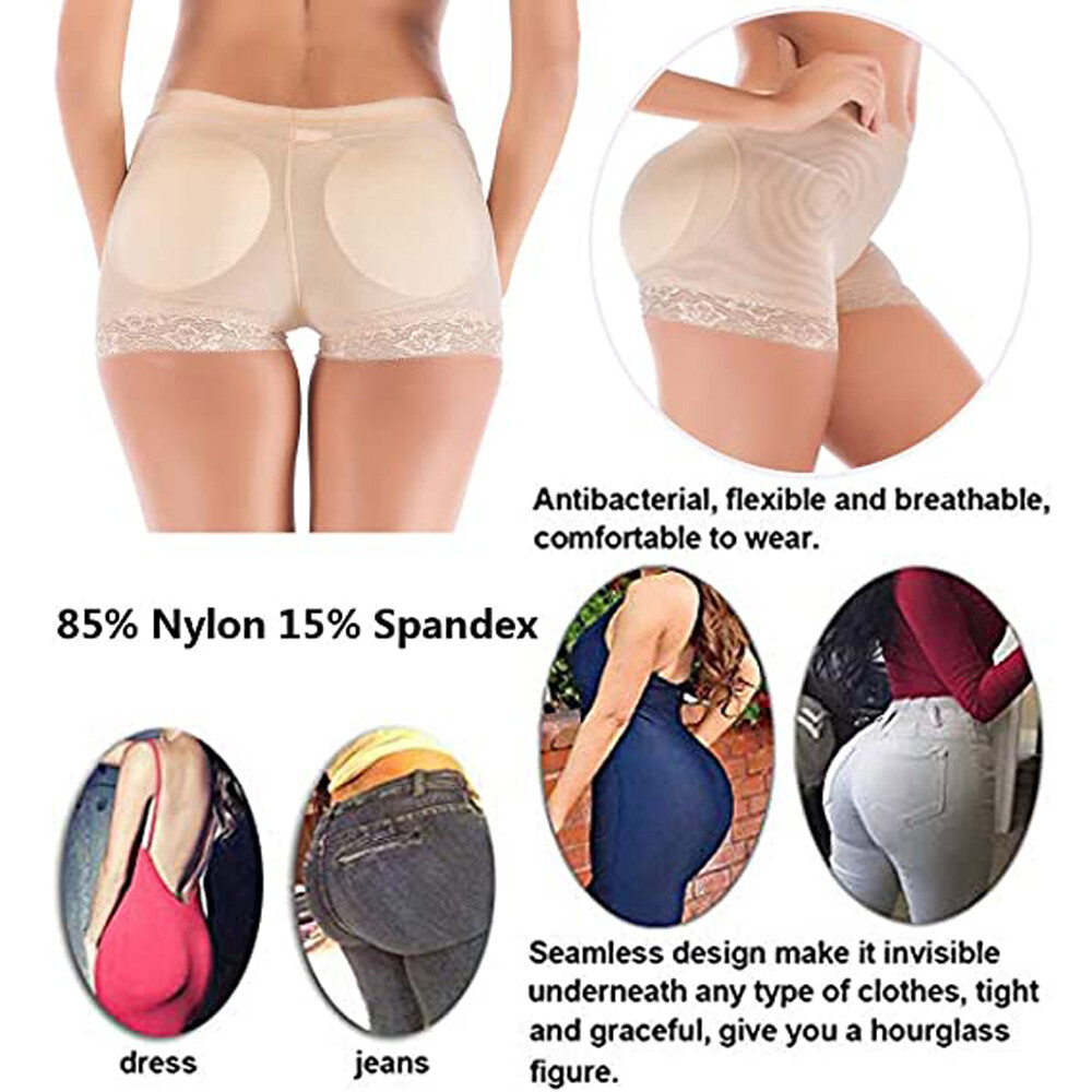 Women’s Butt Lift Ass Hip Enhancer Booty Shaper Booster Underwear Panties Padded