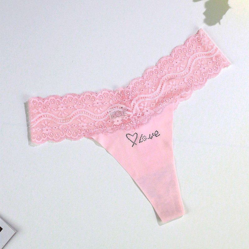 6 Pack Lot Sexy Ladies Womens Lace Panties Thongs Bikinis Underwear Lingeries