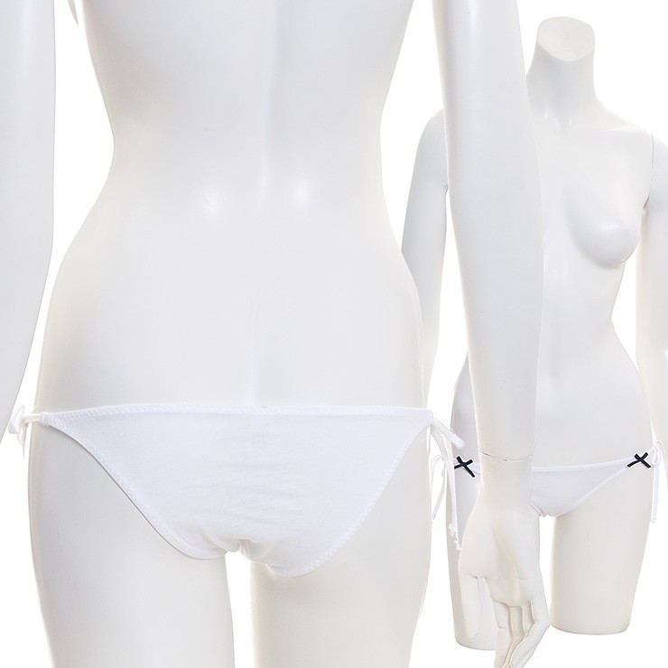 Japanese Kawaii tie a Bowknot Low-Rise Cotton Bikini Panties made in Japan L929