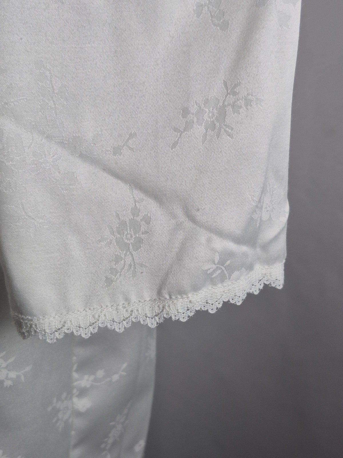 Miss Elaine Floral Embroidered Cottage Core Vintage Lace Y2K Gown