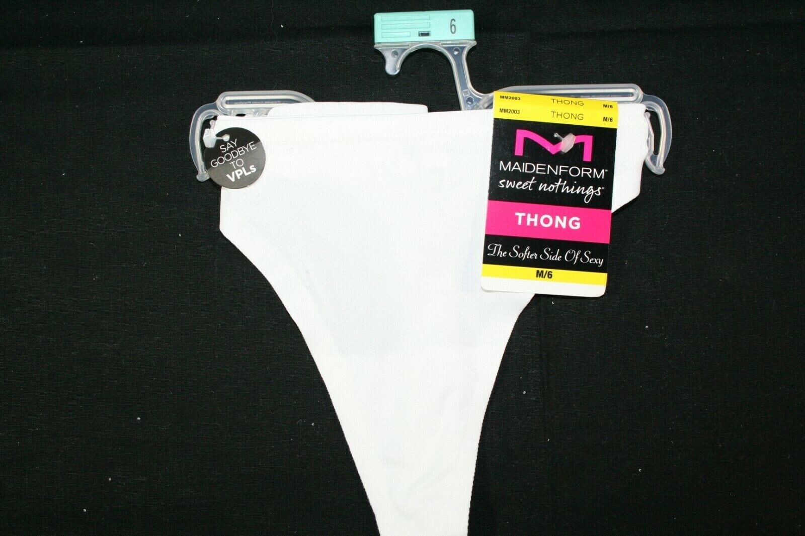 Maidenform MM2003 The Softer Side of Sexy Tailored Thong Panty PICK SIZE & COLOR