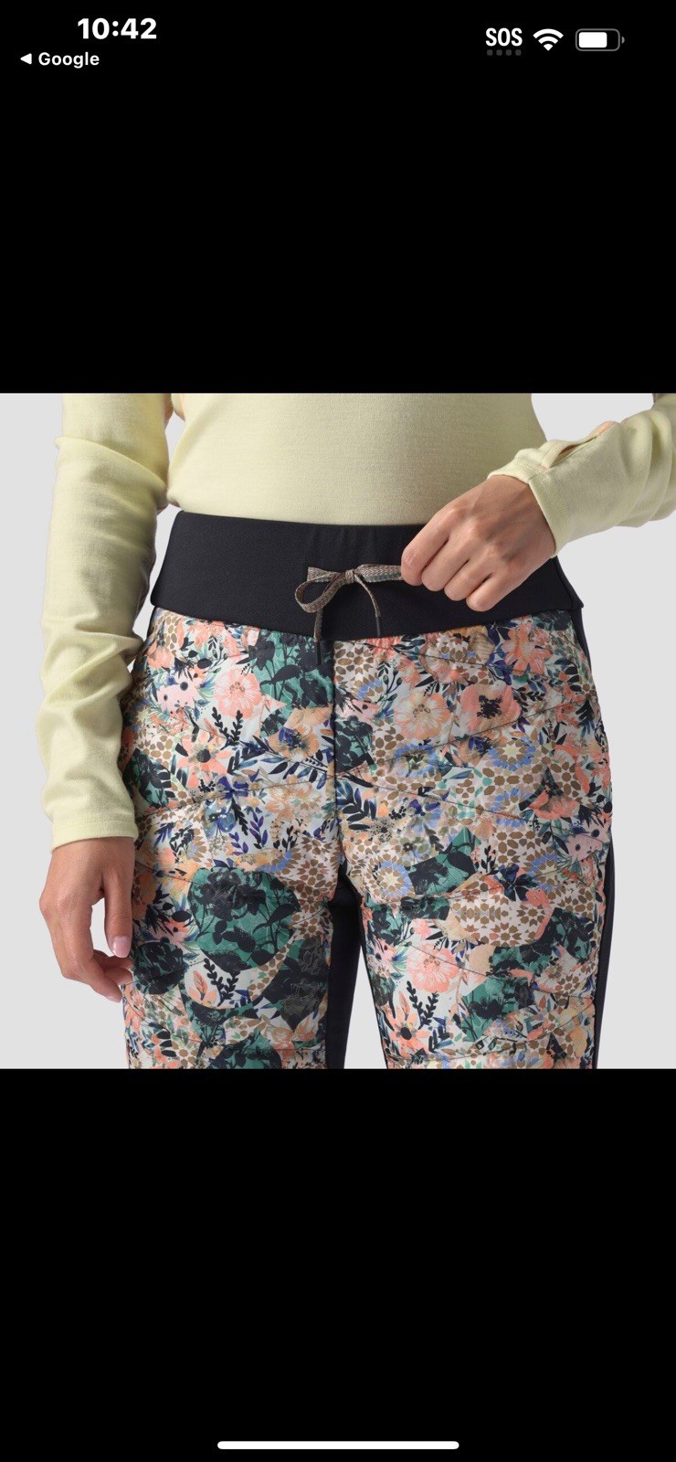 Backcountry Stansbury ALLIED Feather Down Tight Multi Floral Print Size S $149