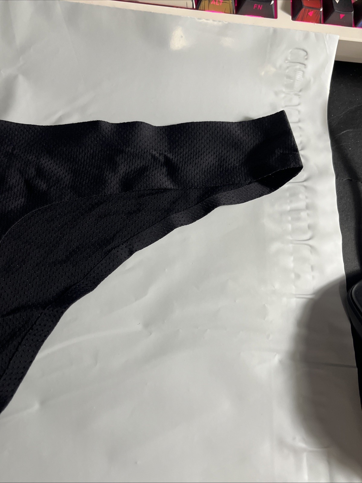 6 Pack Women Cotton Sexy underwear Thongs Black Panties Size Small Breathable