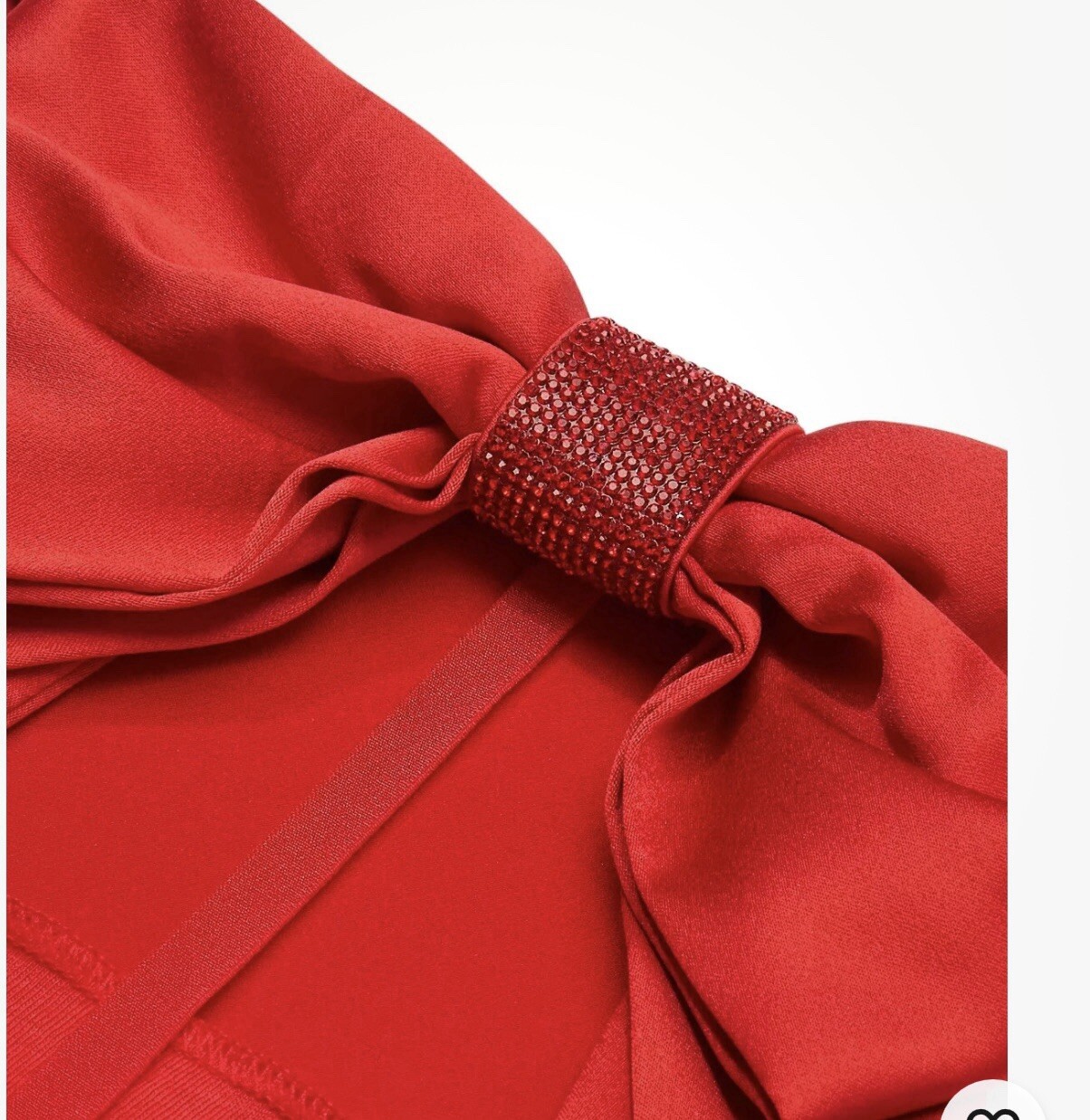 💕VICTORIA’S SECRET DREAM ANGELS Satin Shine Bow V-String X-Large LAST ONE!