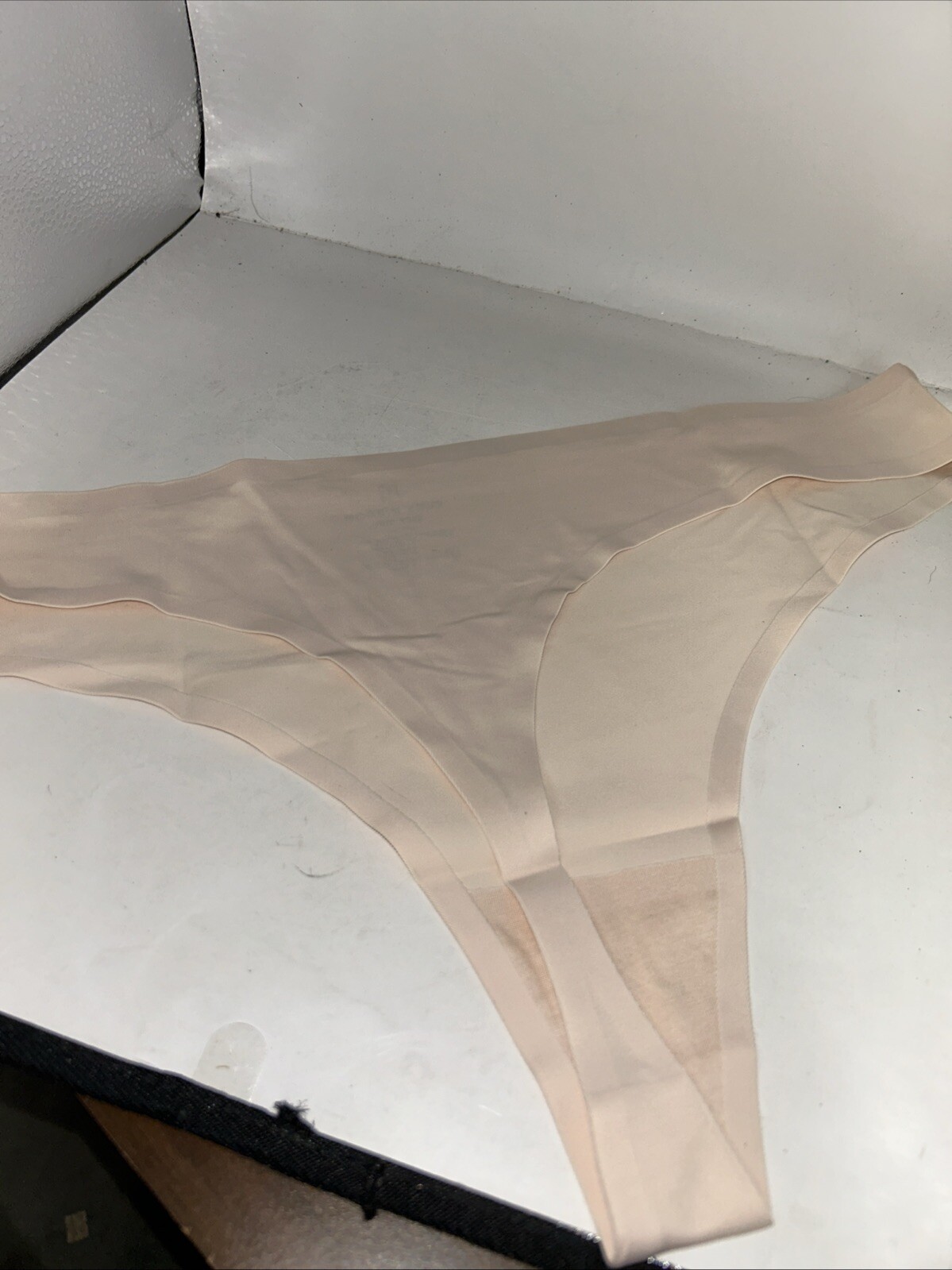 Ruby Ribbon Second Skin Thong In Color Shell. Size XXL #1463 NEW