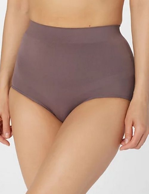 Breezies Sunbeige Nude Seamless Shaping Brief Panty New
