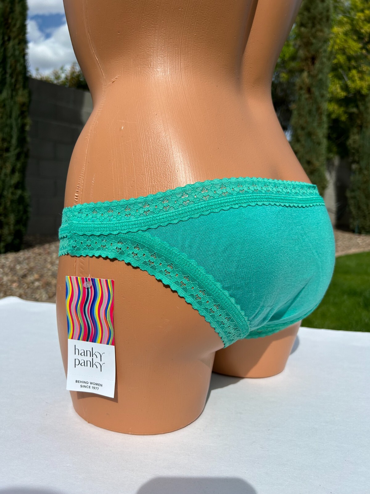 Hanky Panky Dream Brazilian Bikini Panties Women’s L Euphoric #632104 $29 NWT